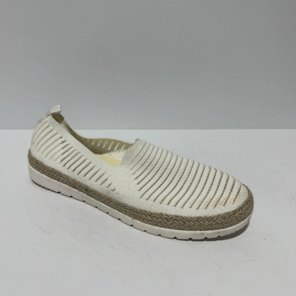 Share Skechers Womens Flexadrille Flats White Size 7.5 M